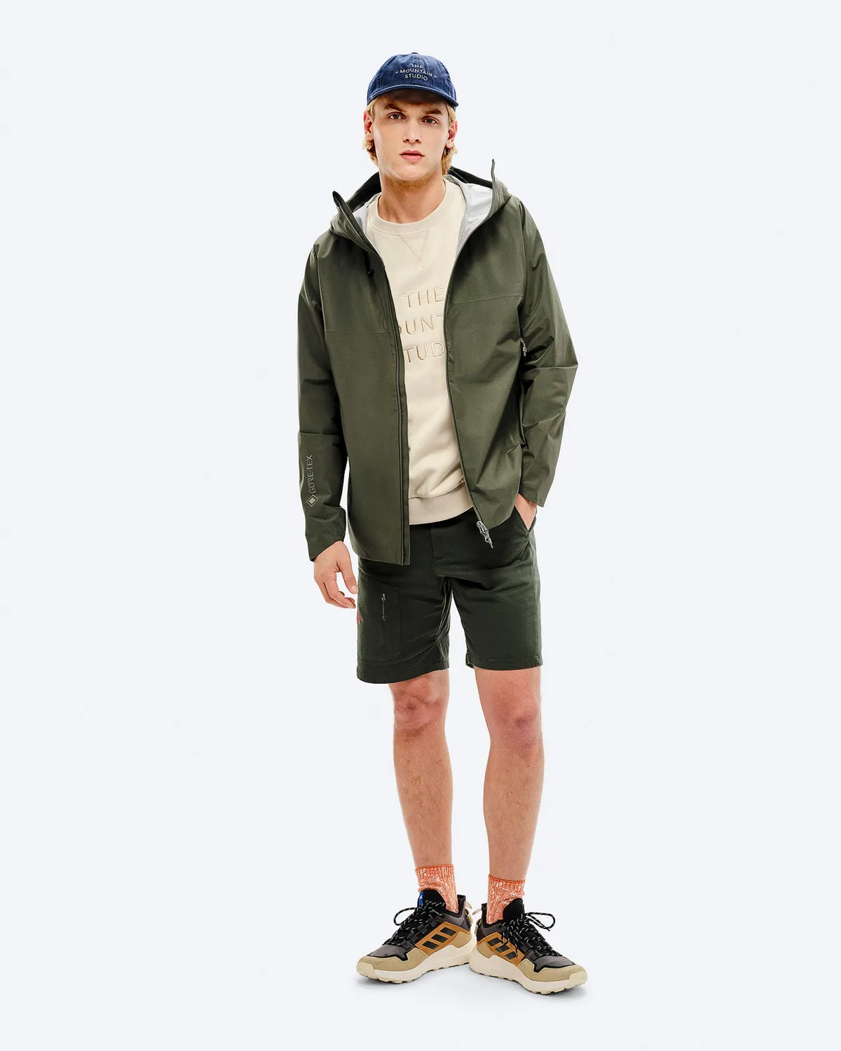 The Mountain Studio Z-4 PL skalljakke Forest Green Paclite