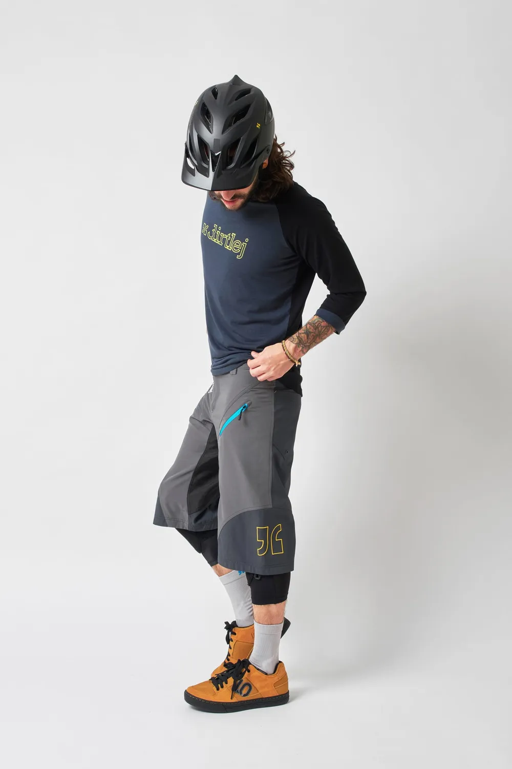 dirtlej trailscout half & half sykkelshorts herre