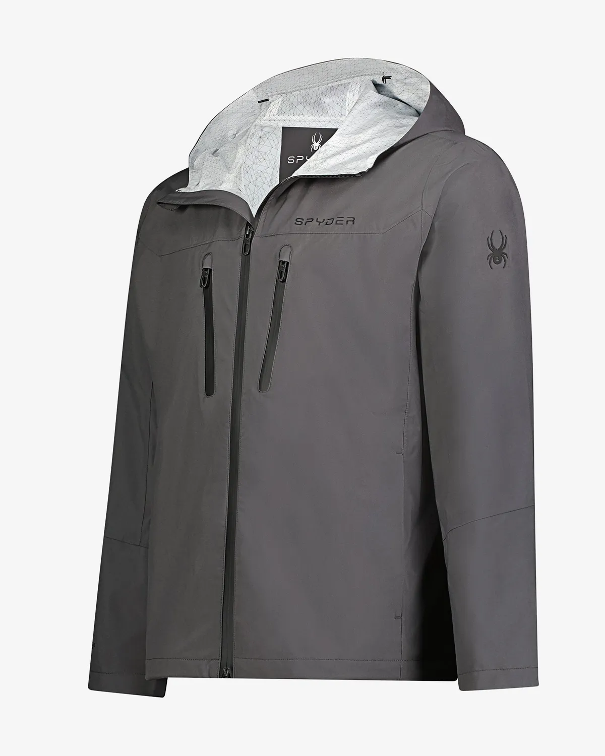 Spyder Overcast regnjakke polar vanntett herre