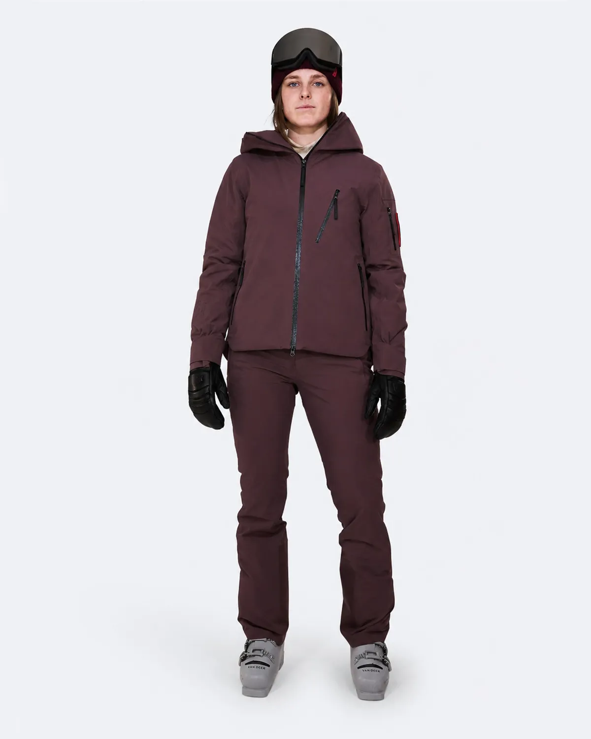 The Mountain Studio P-5 W skibukse dame Fudge vanntett
