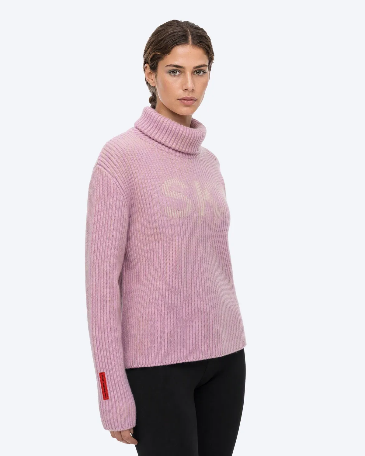 The Mountain Studio K-16 W ullgenser Lilac Snow lammeull