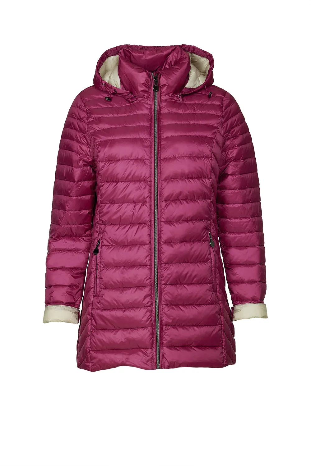 Danwear Albina Light Down dunjakke pink/sand lett dun