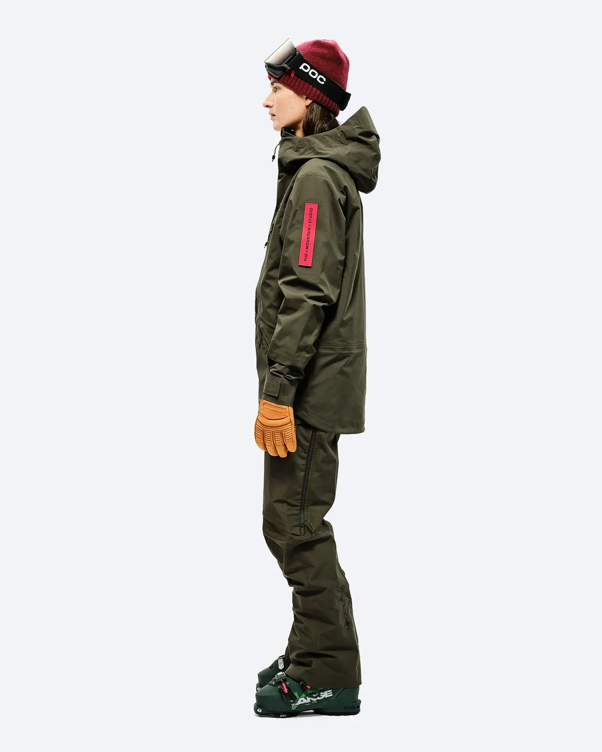 The Mountain Studio Z-2 EPE skalljakke Forest Green Gore-Tex