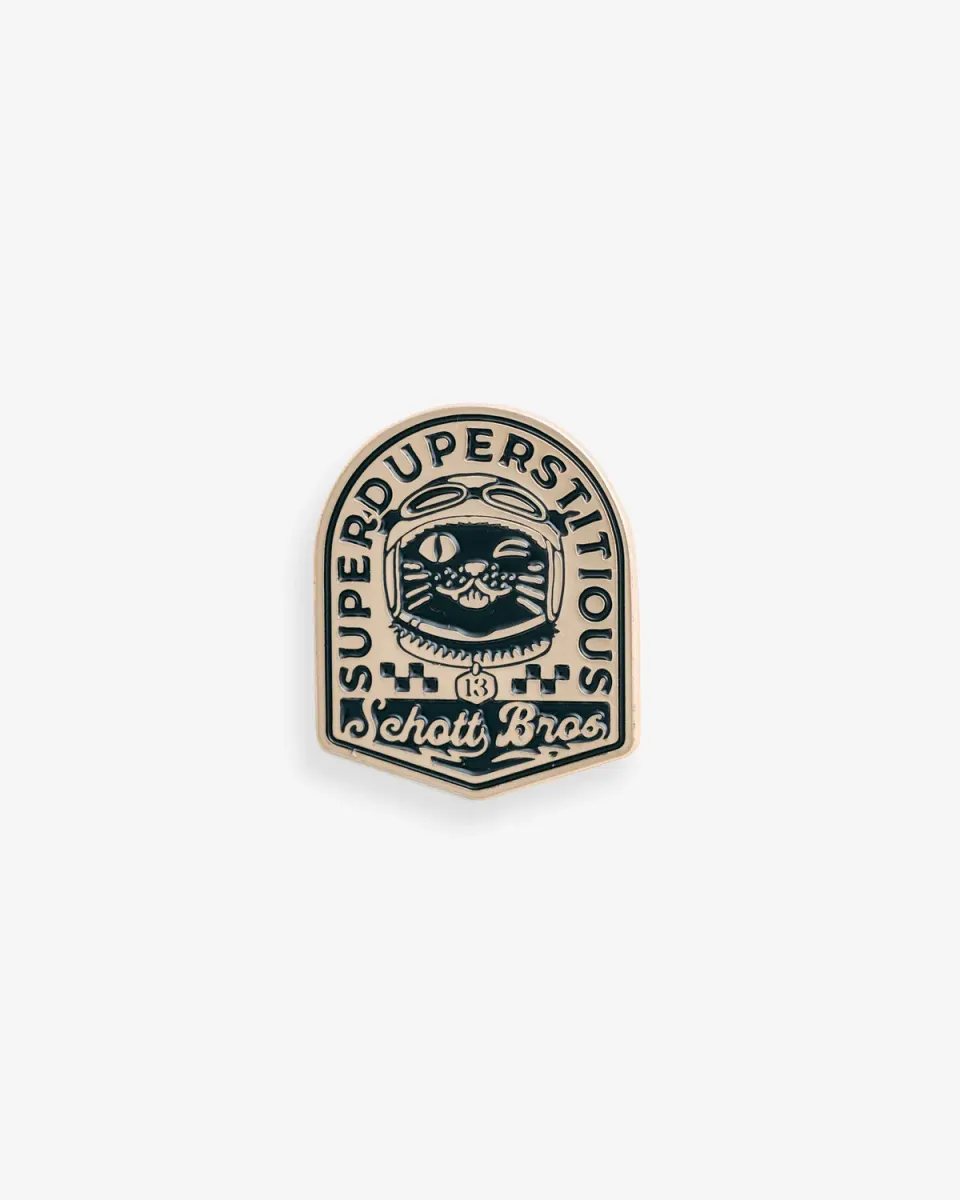 Schott NYC XCAT pins Gull replica
