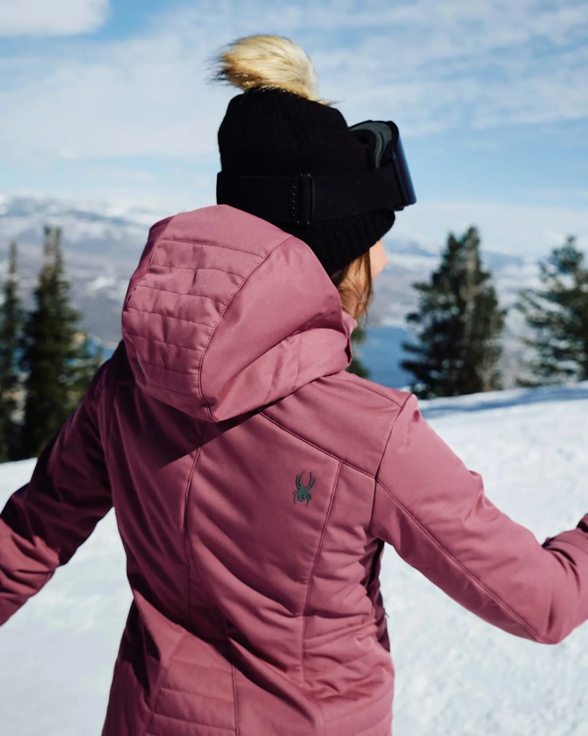 Spyder Schatzi skijakke acai – 30K vanntett