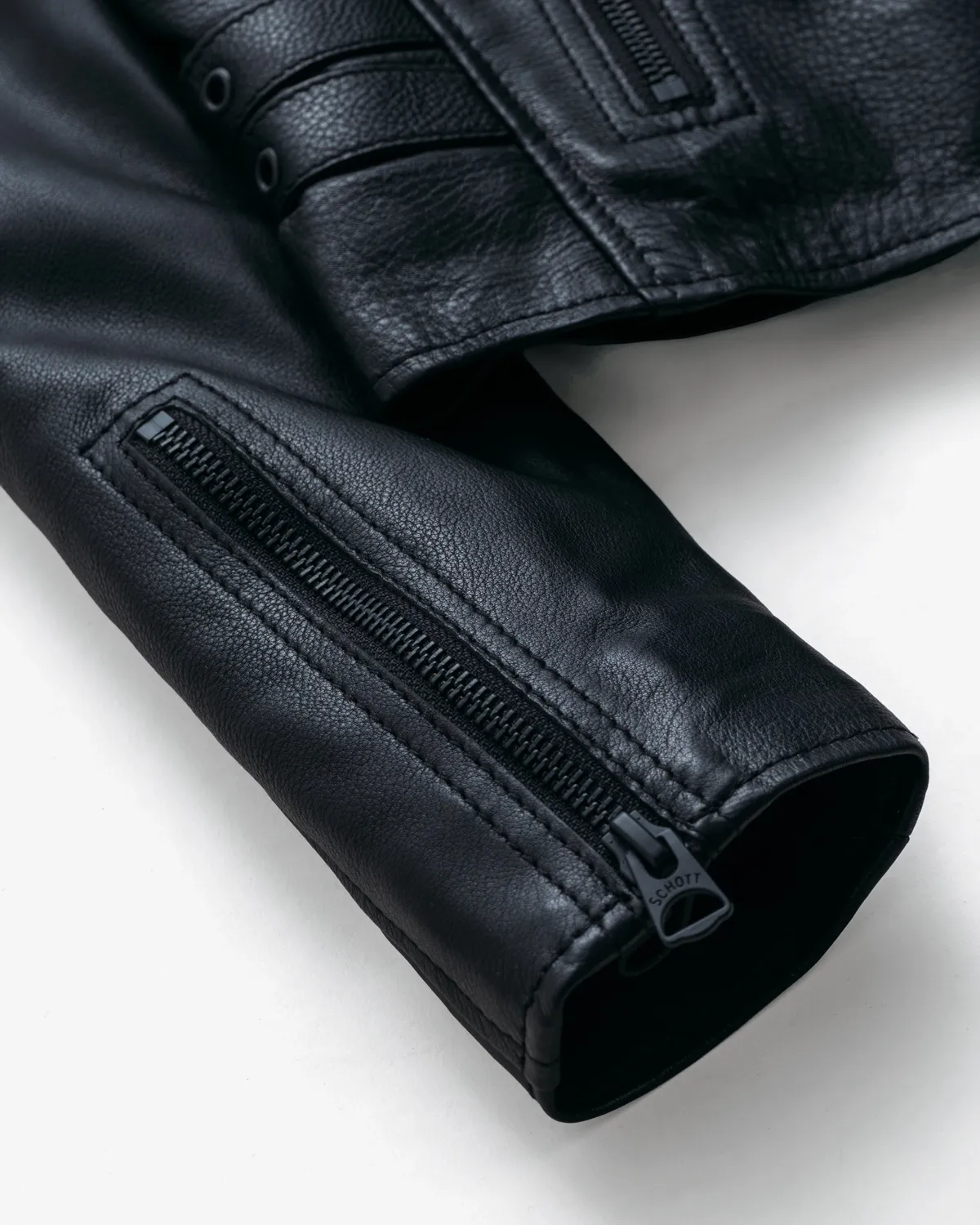 Schott NYC 2408W skinnjakke svart dame voksbehandlet