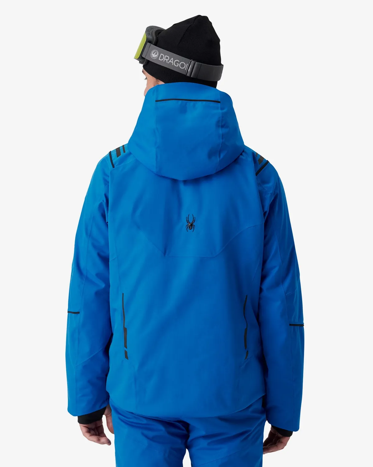 Spyder Titan skijakke herre Bold Blue 30K vanntett