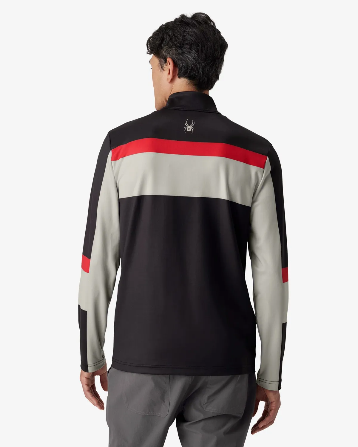 Spyder Podium quarter zip genser herre svart