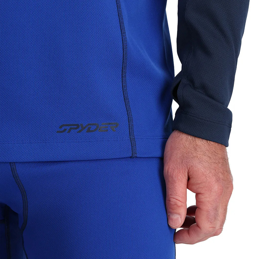 Spyder Charger Crew understøysgenser electric blue M UPF50+