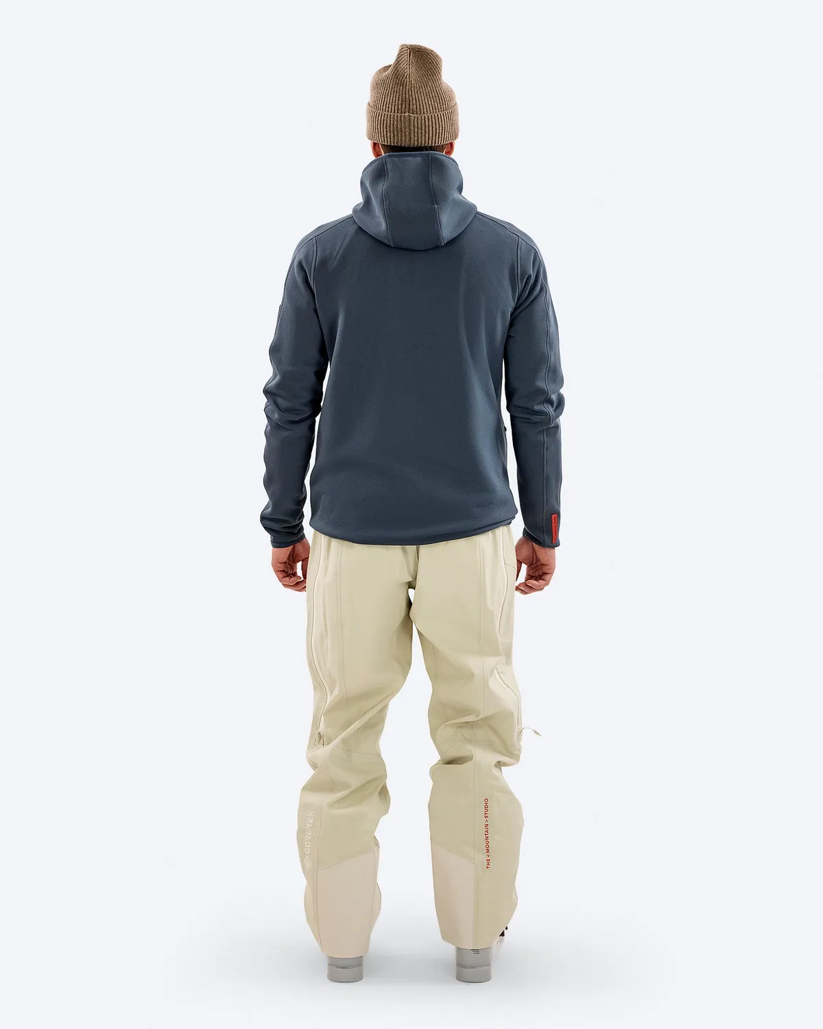 The Mountain Studio M-7 fleecejakke herre Ombre Blue varm