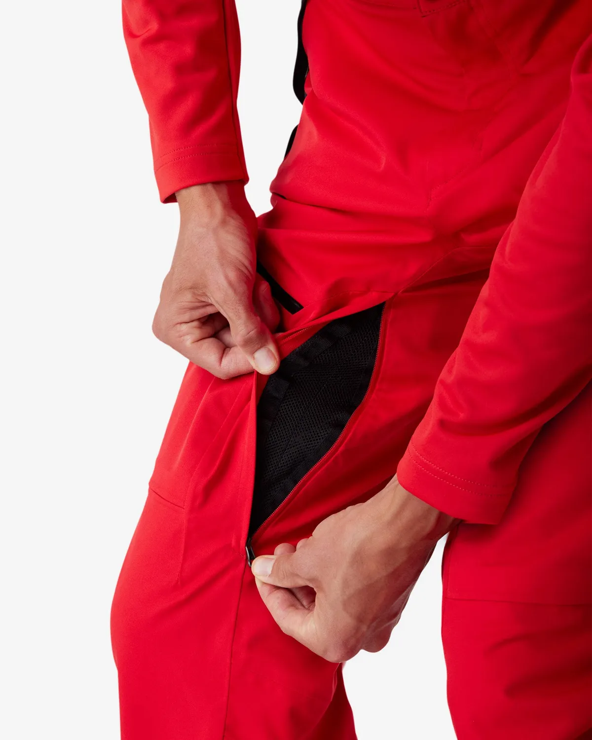 Spyder Propulsion skibukse herre spyder red stretch