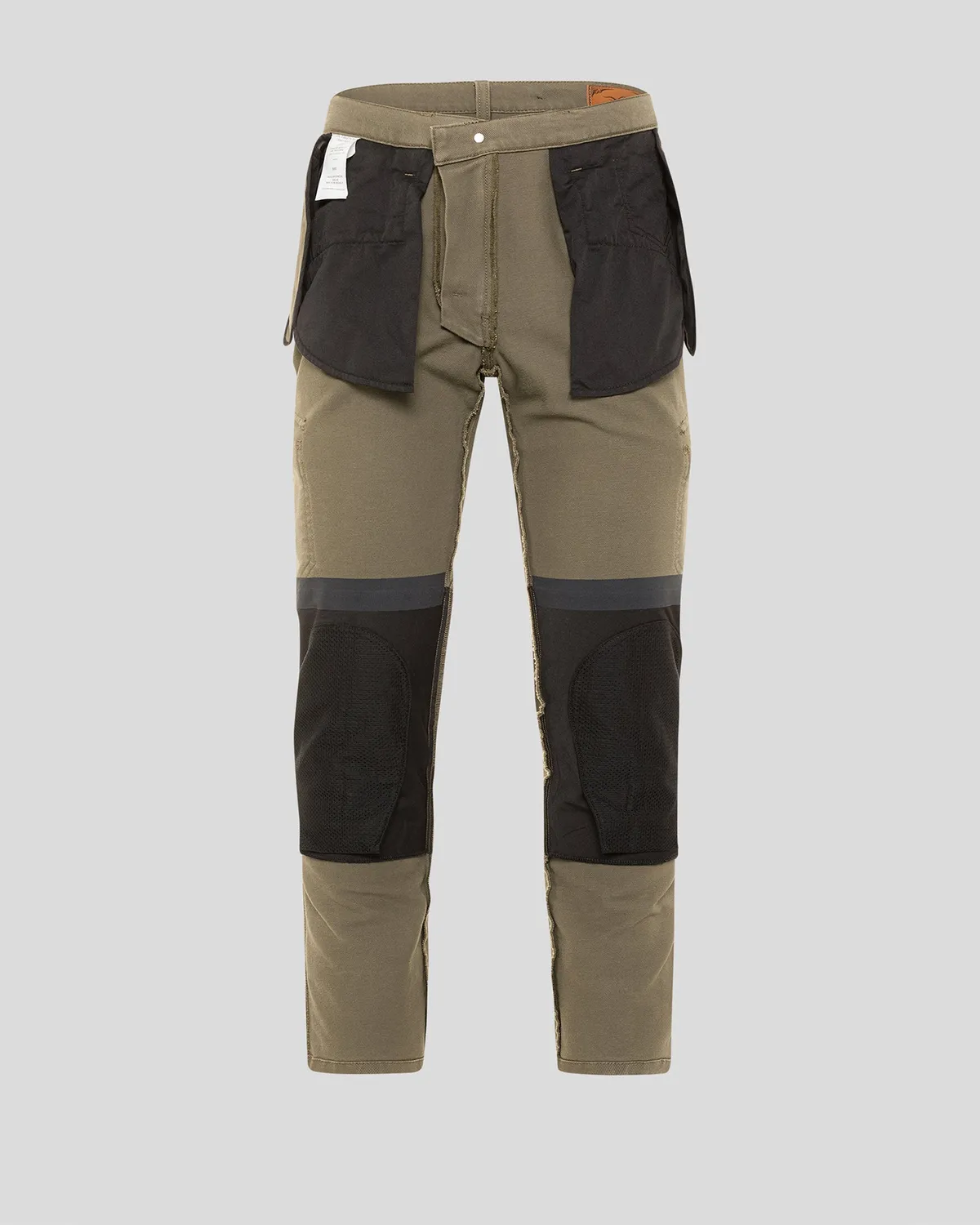 Rokker Cargo Slim MC-jeans lys oliven W32 L32