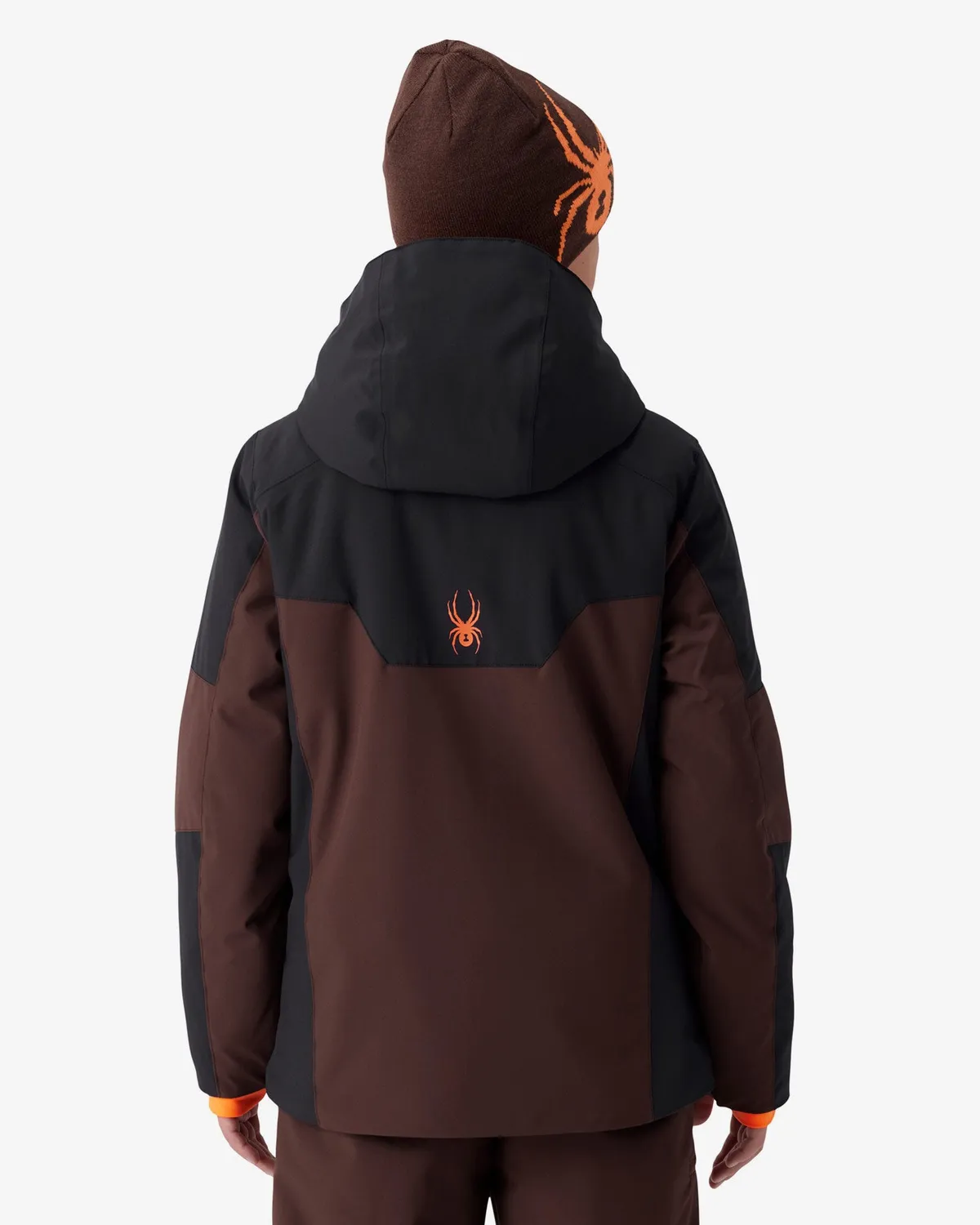 Spyder Challenger skijakke gutt Mocha 10K vanntett