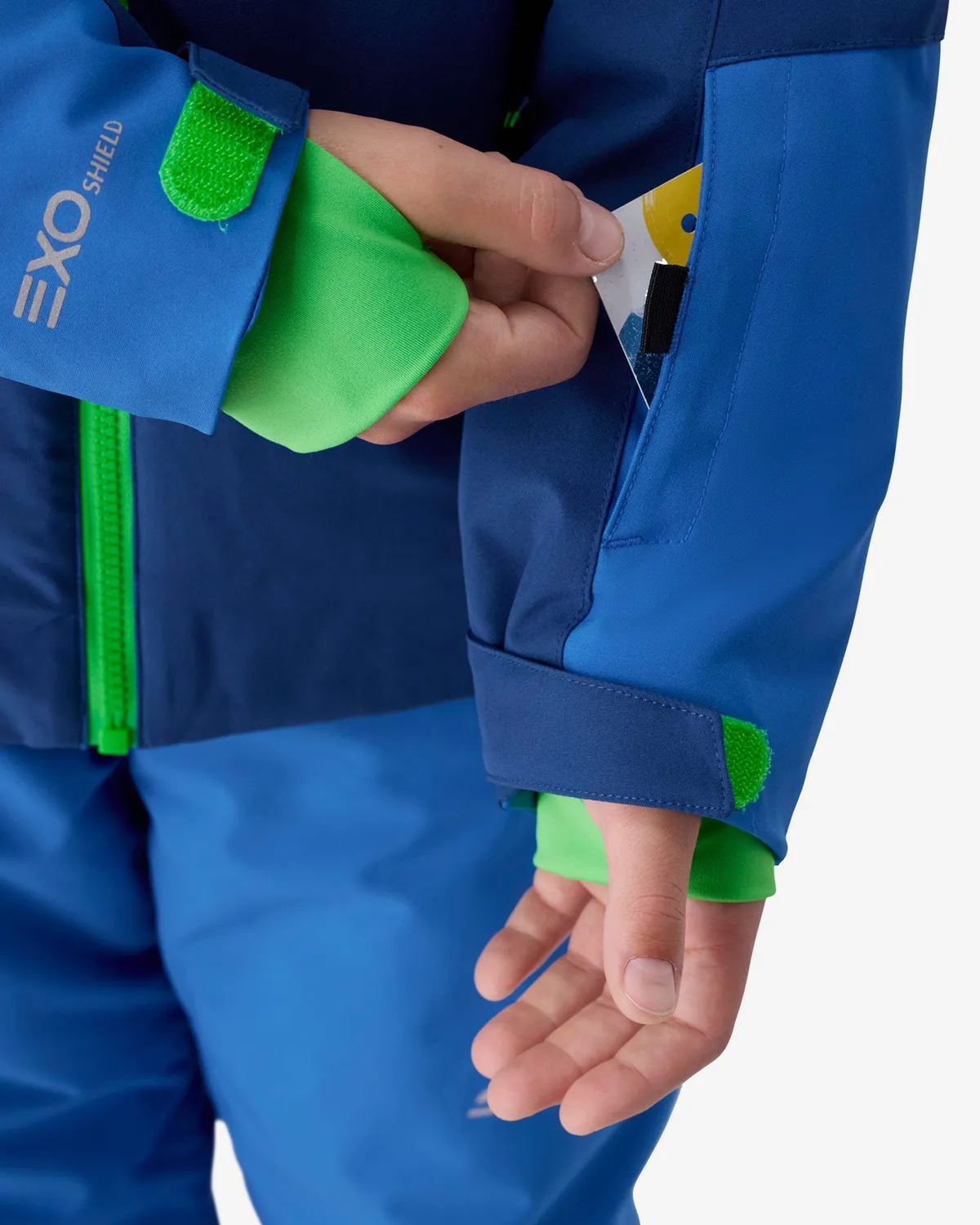 Spyder Challenger skijakke gutt Indigo vanntett 10K