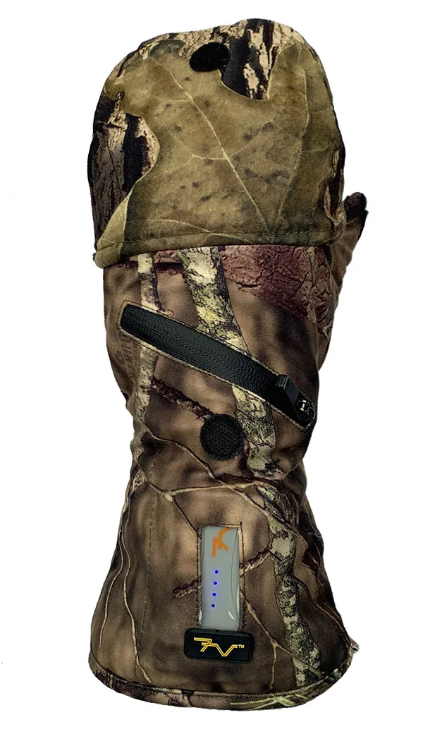 VoltHeat CAMO 7V varmevotter jakt flip-mitt medium