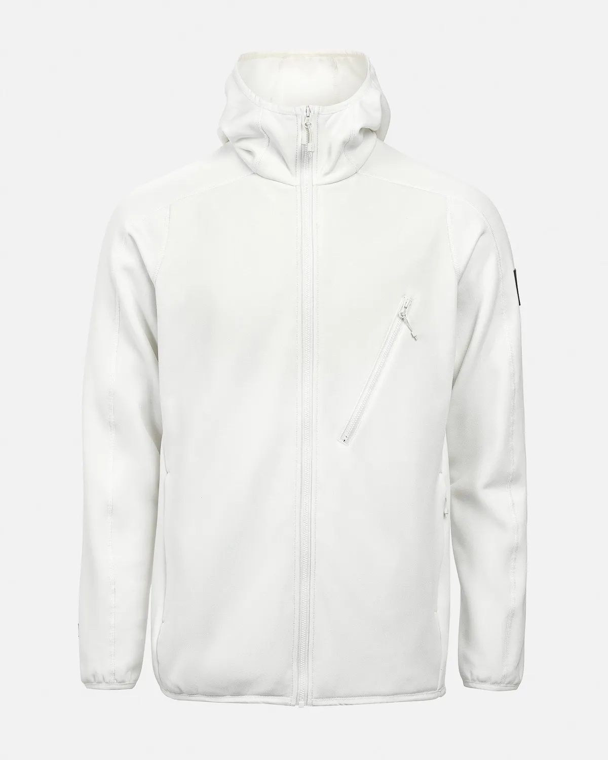 The Mountain Studio M-7 Tech Fleece hettejakke white alyssum
