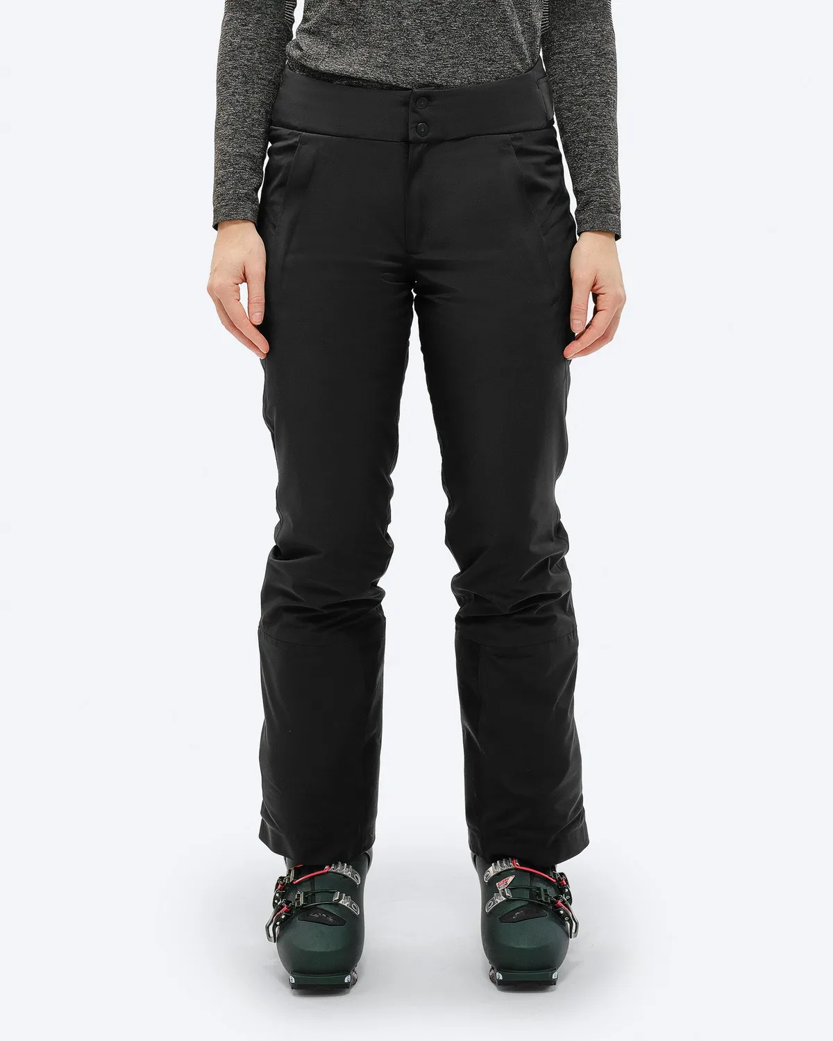 The Mountain Studio P-5 W skibukse dame Black Onyx isolert