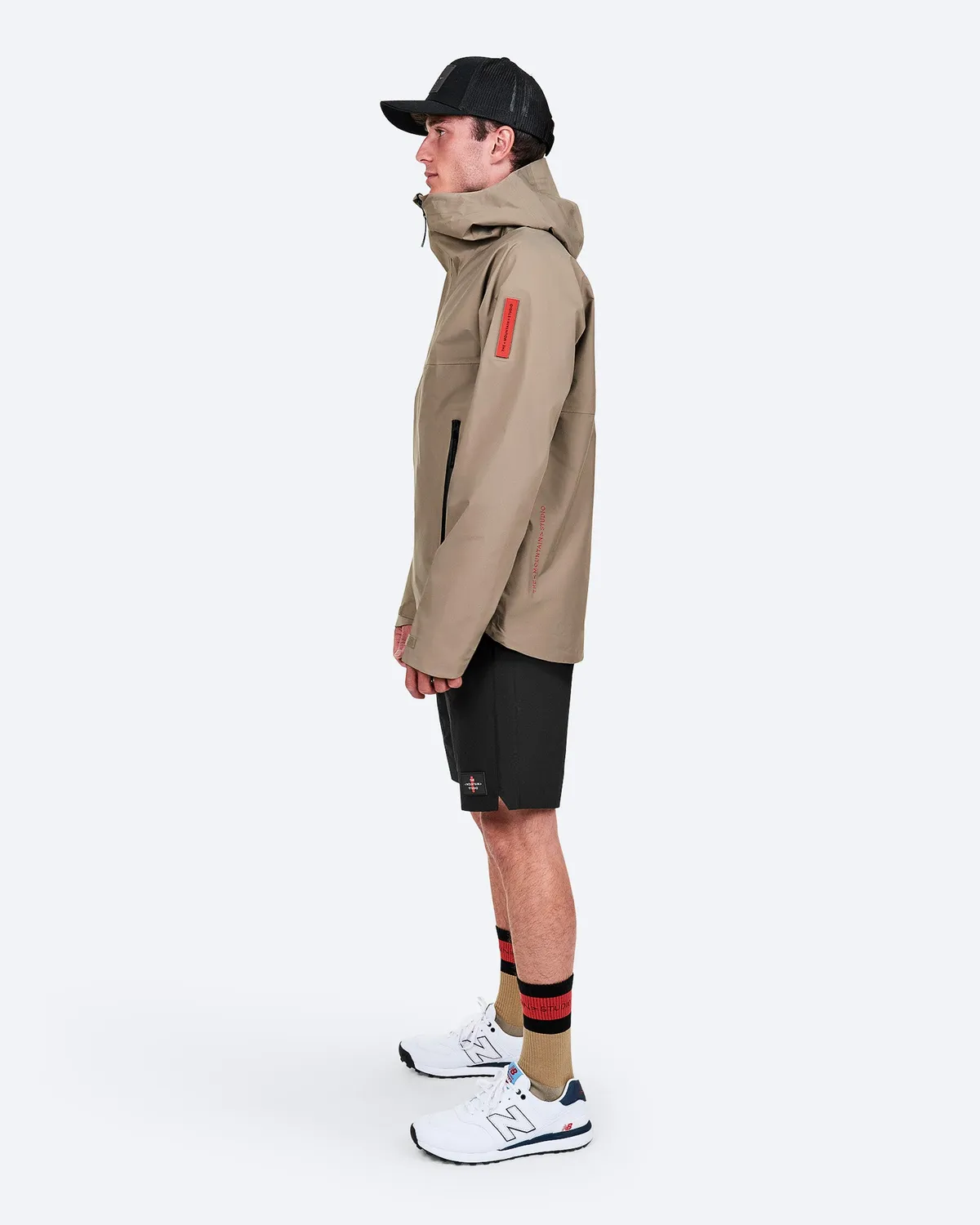 The Mountain Studio Z-4 L skalljakke Brindle vanntett 30K