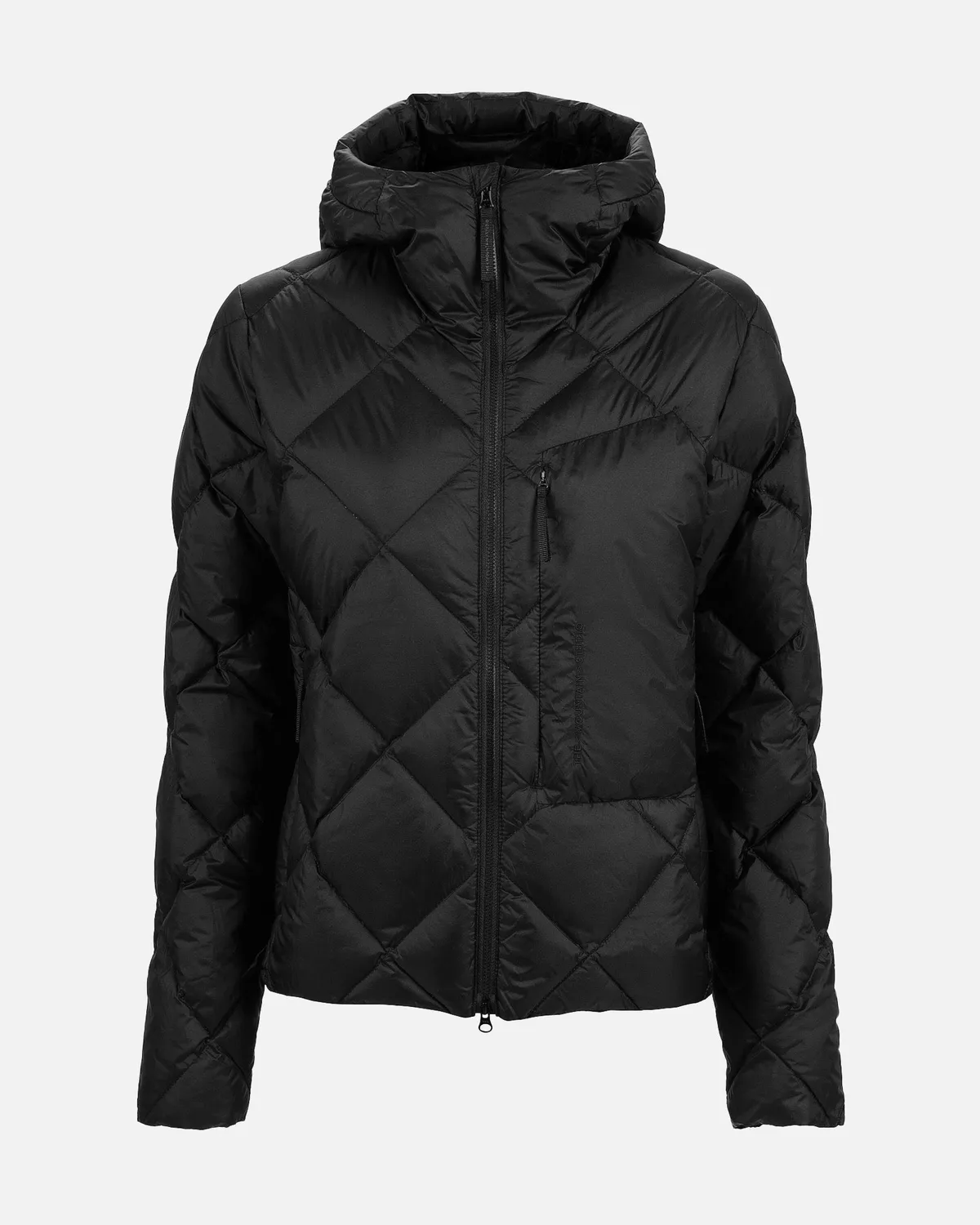 The Mountain Studio D-9 WUL Pertex dunjakke black onyx lett