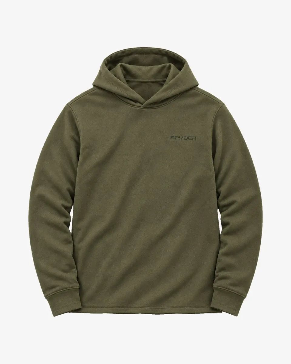Spyder Corduroy Fleece hettegenser military stretch
