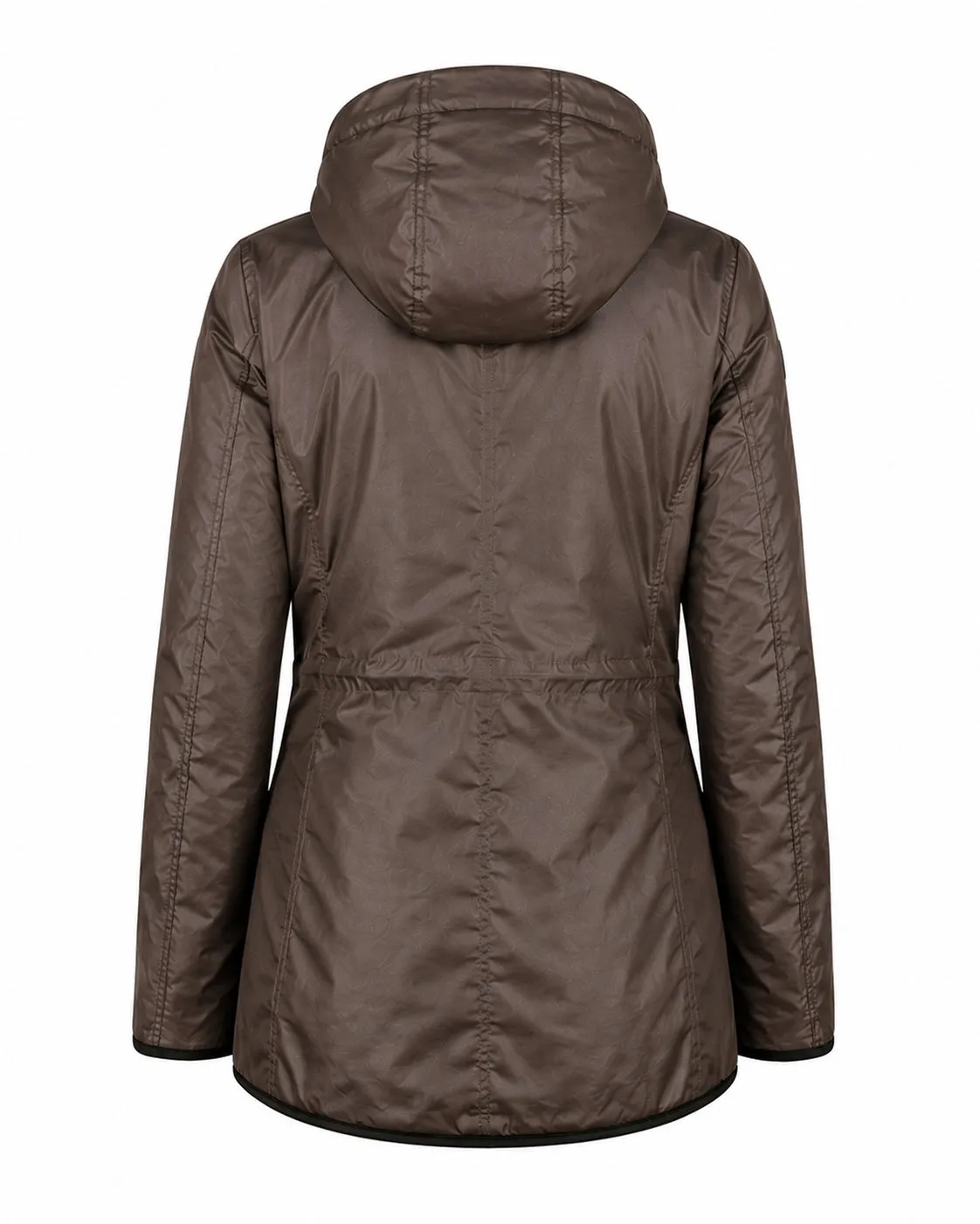 Danwear Kamilla vinterjakke chocolate brown lang