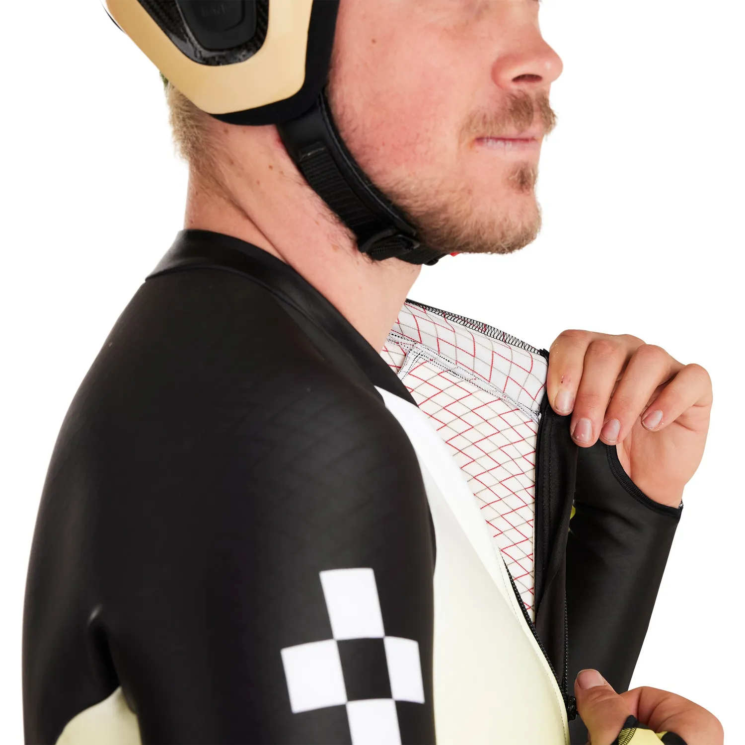 Spyder World Cup DH rennedress lime ice – FIS
