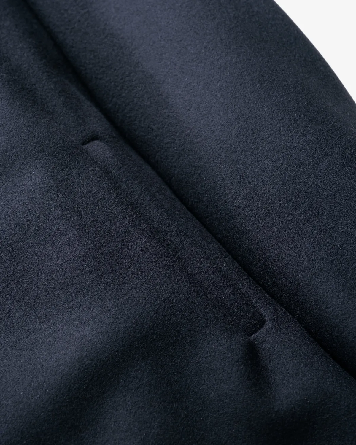 Schott NYC 709 ullkåpe navy ullblanding