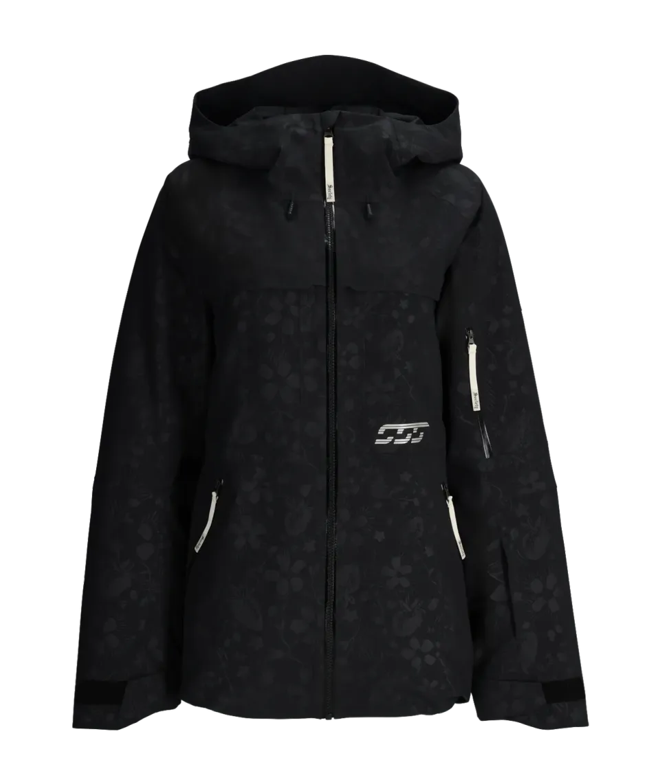 Spyder Society Lift skijakke unisex sort 20K