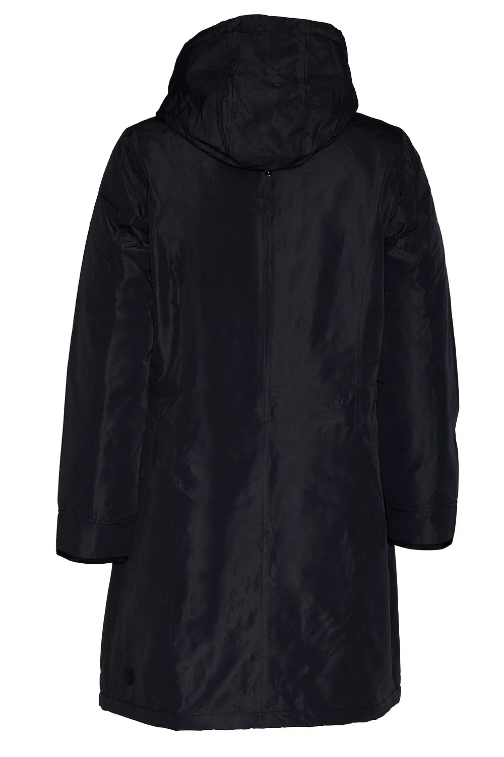 Danwear Windfield Holly regnjakke Black dame lang