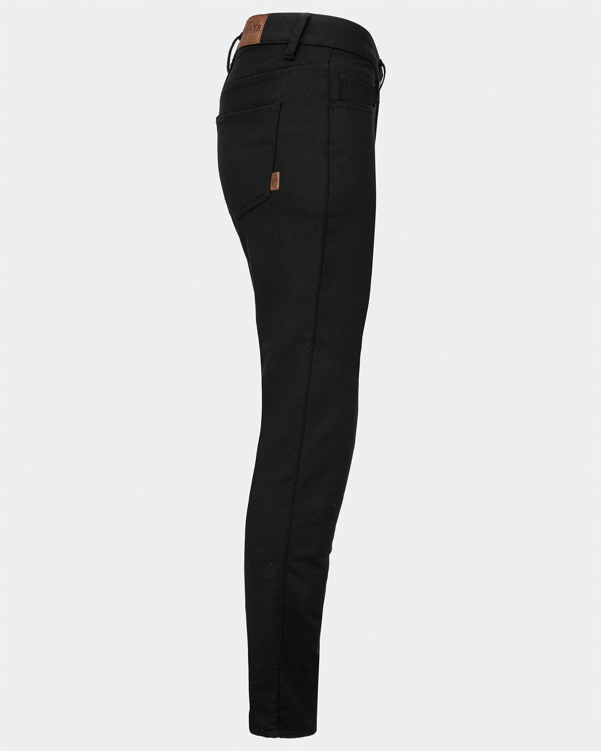 Rokker Sky MC-jeans dame svart AA slim-fit