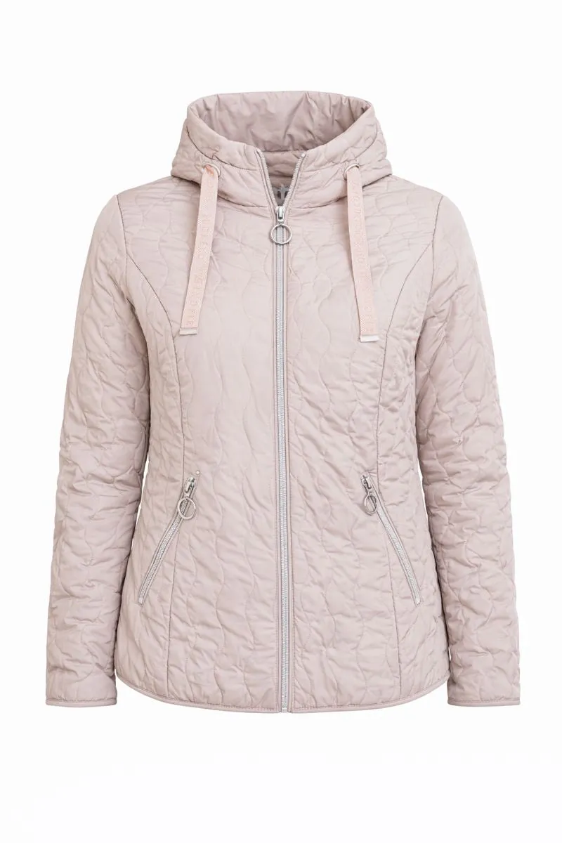 Danwear Windfield Karen vårjakke rose vattert