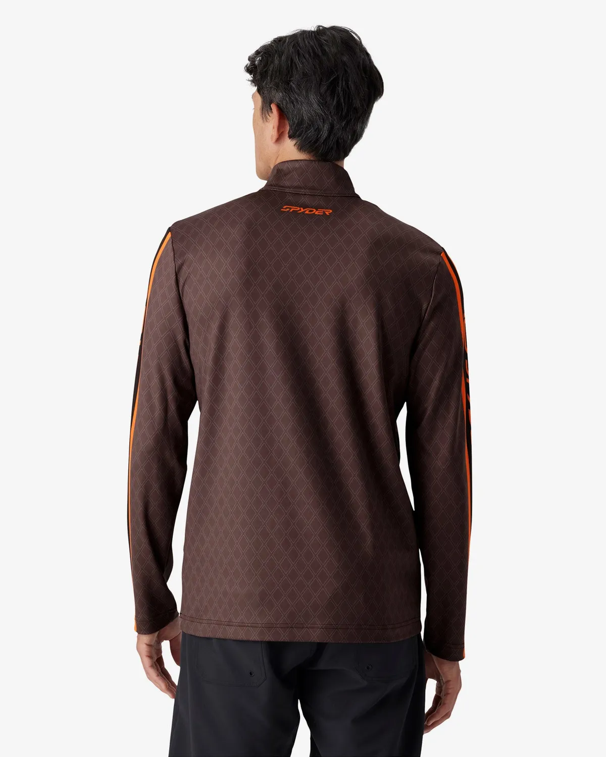 Spyder Podium Quarter Zip genser herre fusion orange