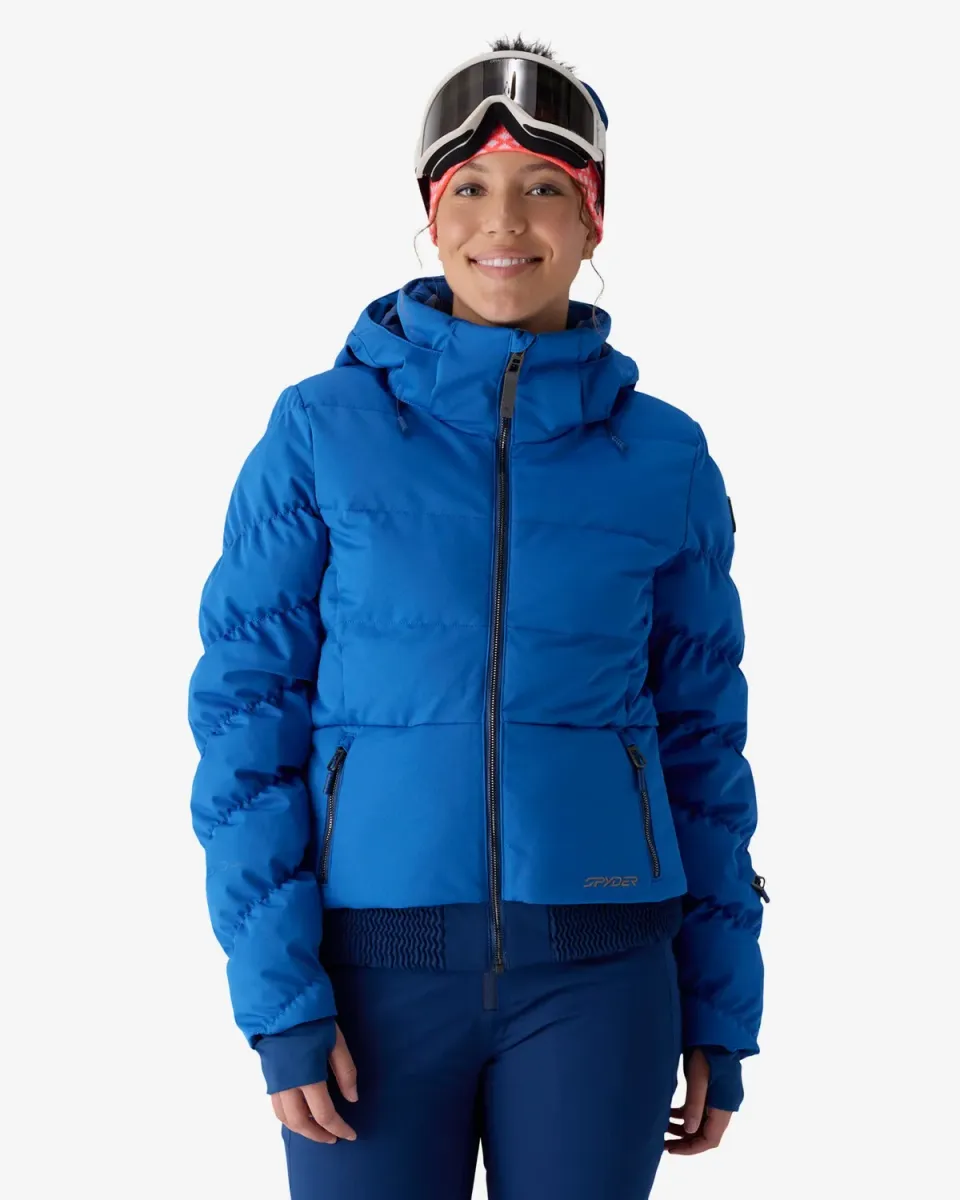 Spyder Haven skijakke dame Bold Blue vanntett