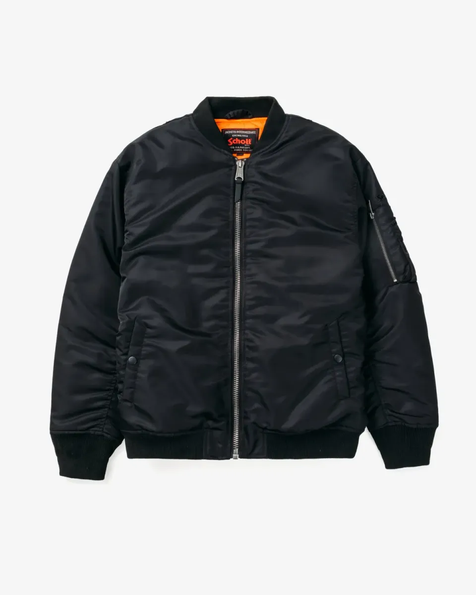 Schott NYC 9428W flyjakke MA-1 Black dame
