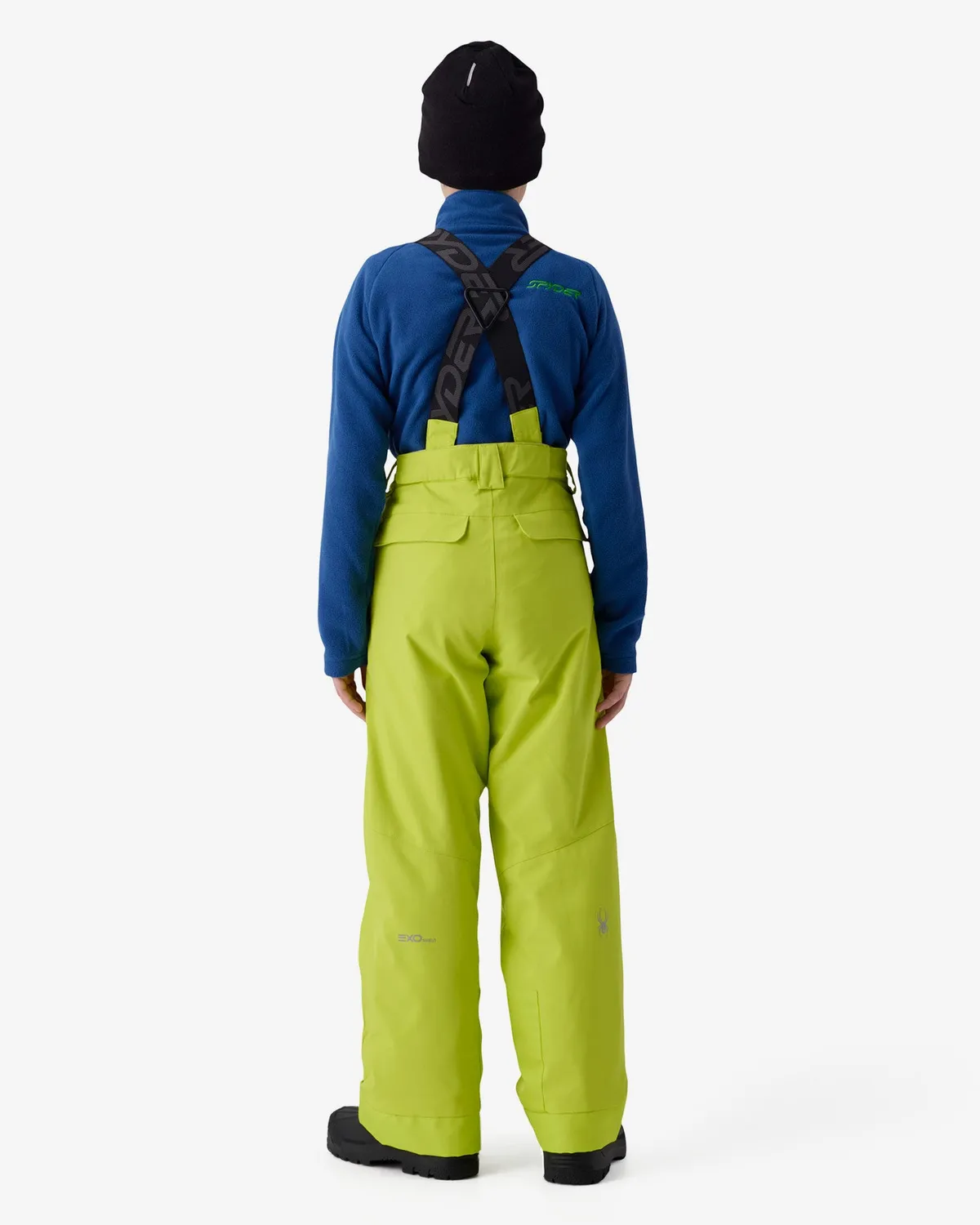 Spyder Propulsion skibukse gutt lime vanntett