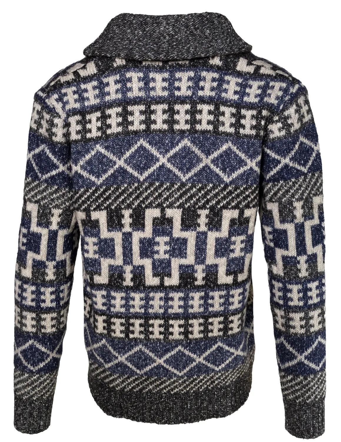 Schott NYC SW2238 cardigan yakmiks svart sjalskrage