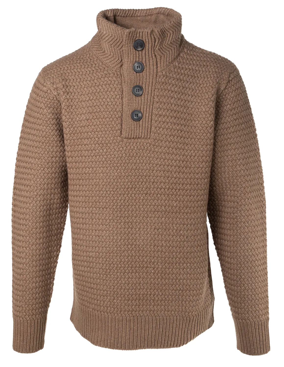 Schott NYC SW1614 ullgenser svart – henley ullblanding
