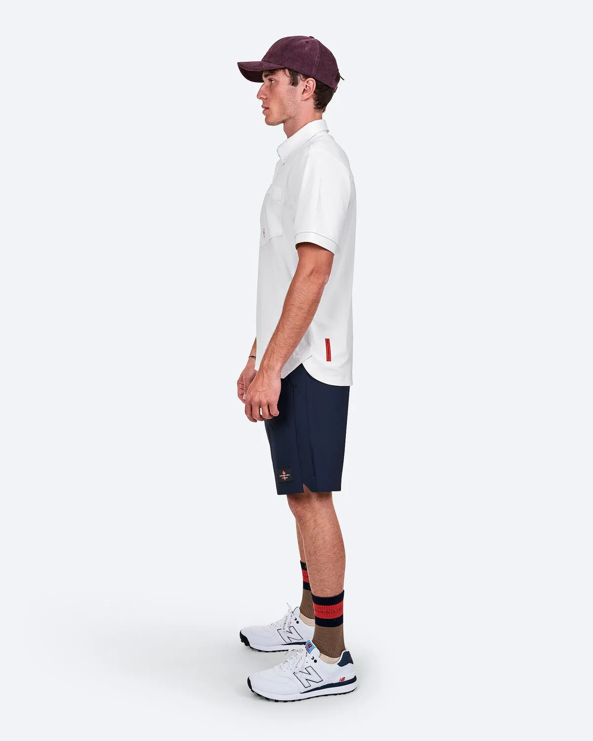 The Mountain Studio Q-9 polo White Alyssum piké