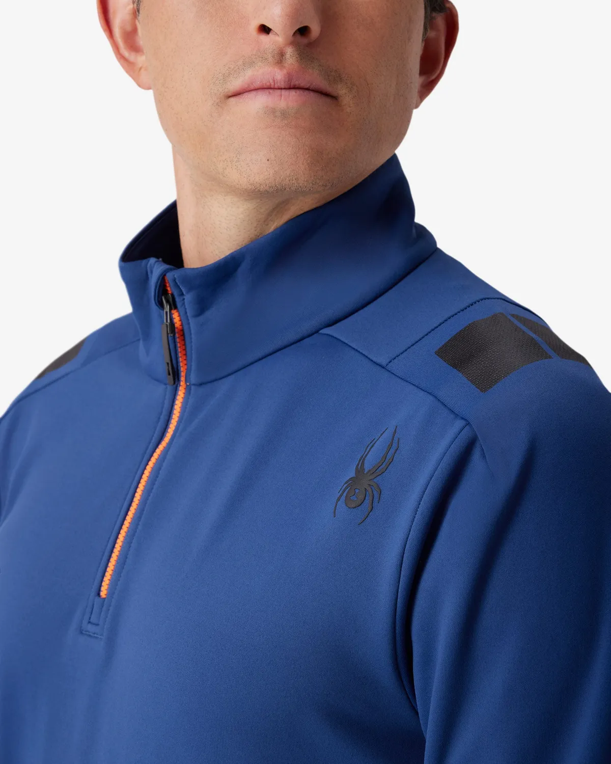 Spyder Speed Fleece 1/4 Zip fleecegenser indigo stretch
