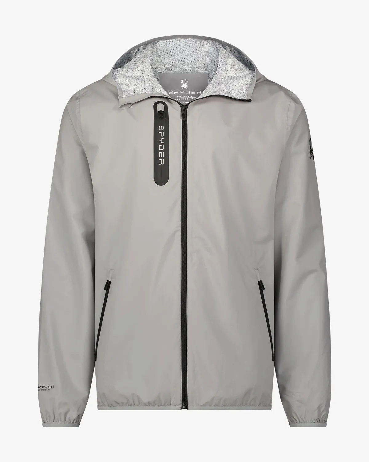 Spyder Mountain Mist regnjakke herre Black – lett