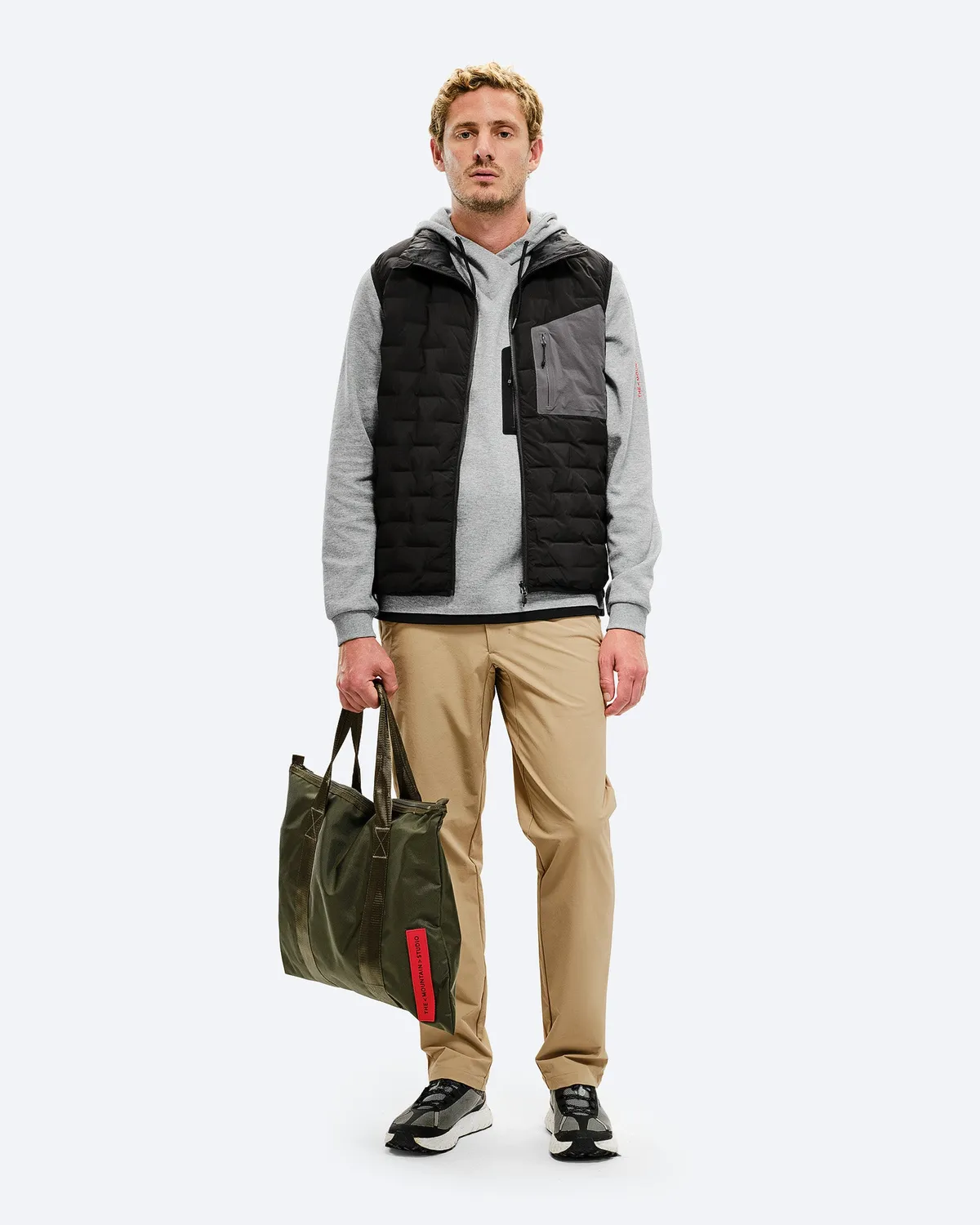 The Mountain Studio W-8 tote Forest Green nylon
