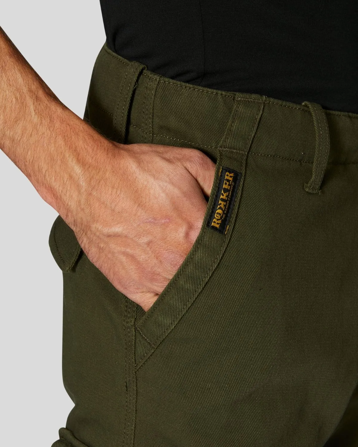 Rokker Cargo Olive mc-jeans olivengrønn CE AA