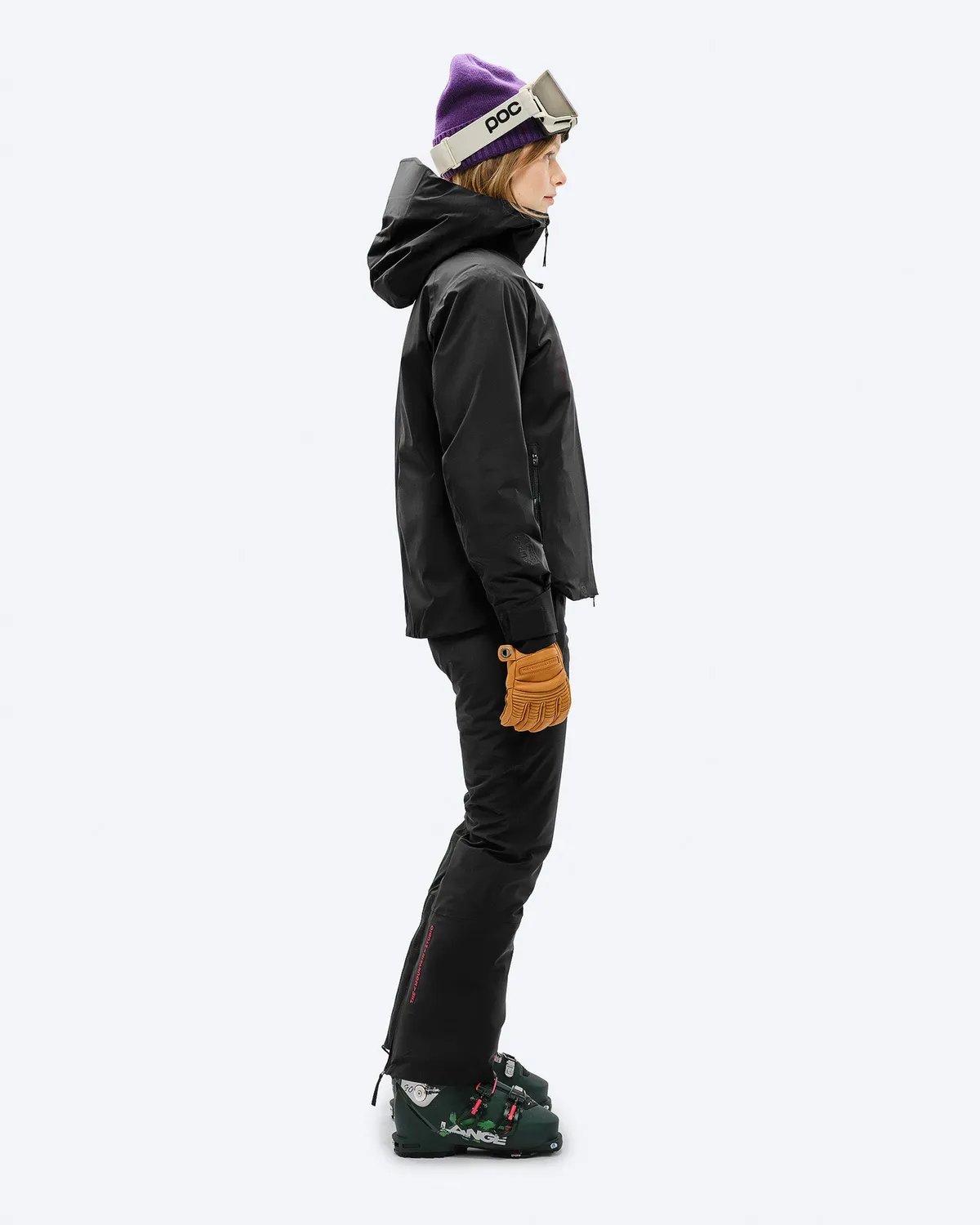 The Mountain Studio P-5 W skibukse dame Black Onyx isolert