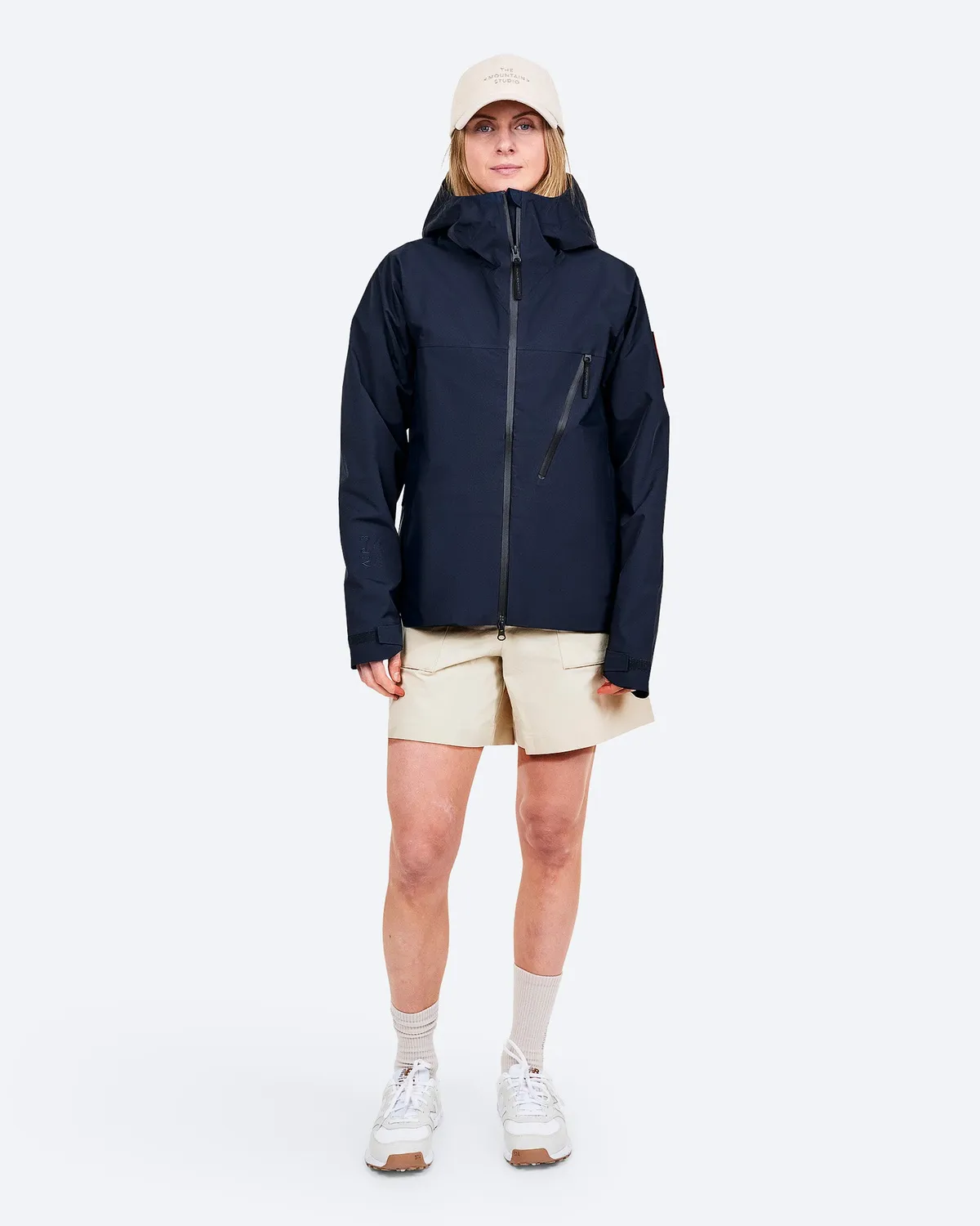 The Mountain Studio Z-6 W skalljakke Sky Captain lett