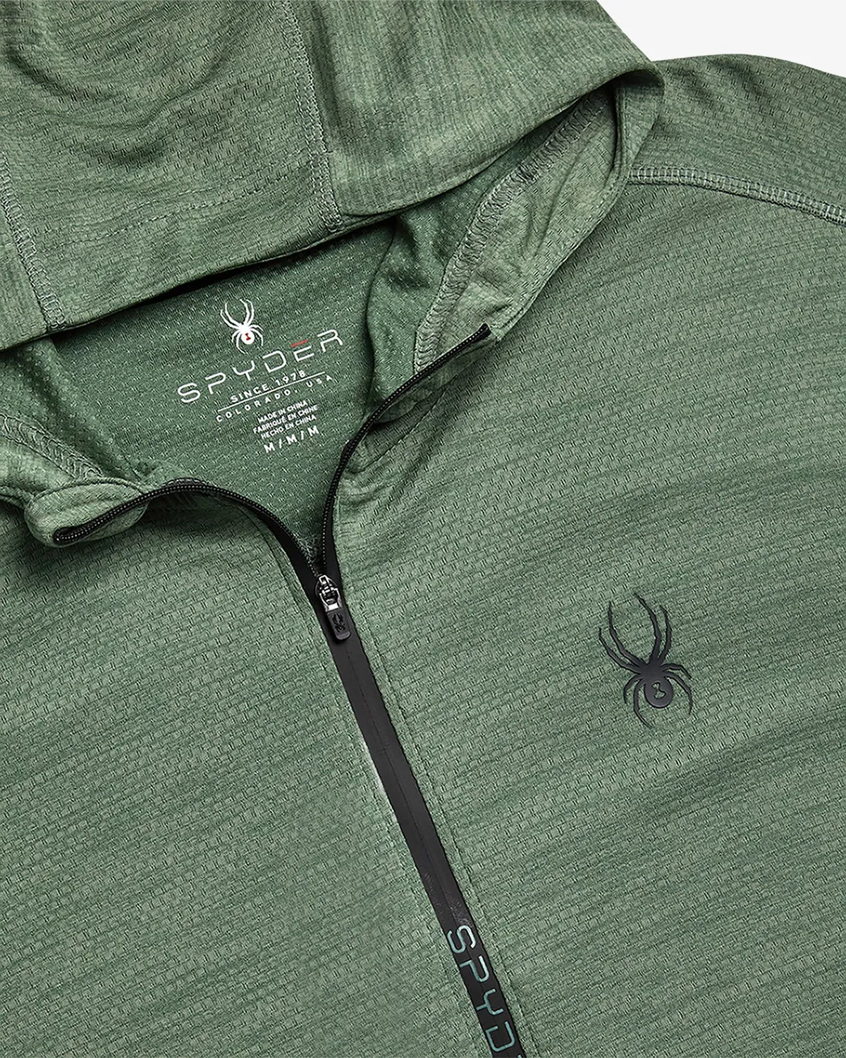 Spyder Knit half-zip genser herre grønn UPF30