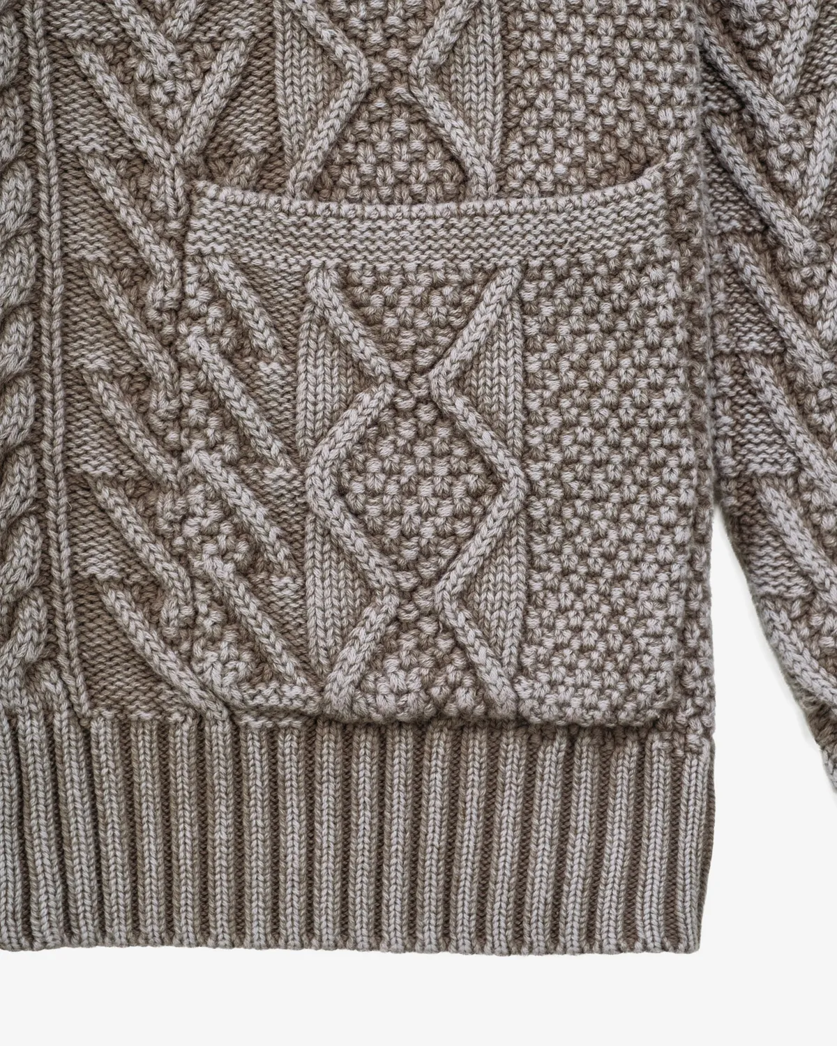 Schott NYC SW2606 cardigan oliven bomull