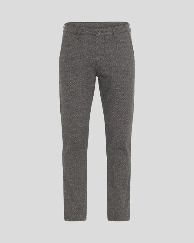 Rokker Tweed Chino motorsykkelbukse graa CE AA