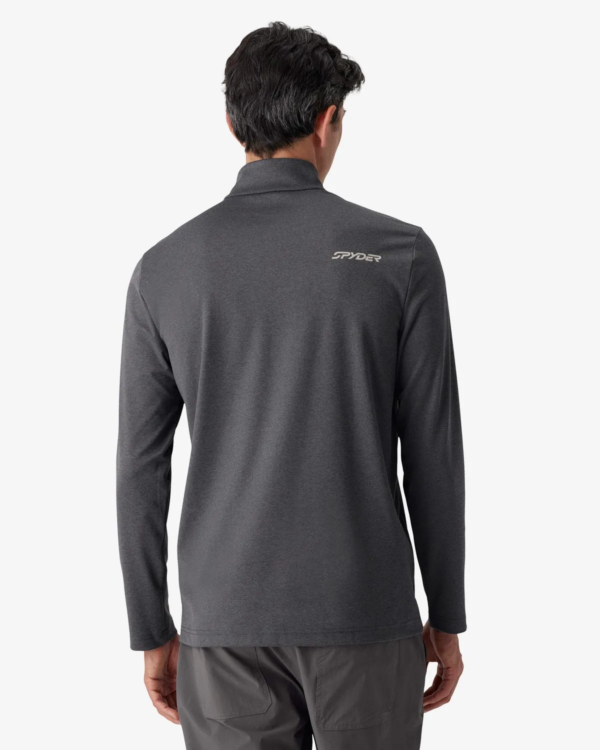 Spyder Prospect genser black melange fukttransporterende