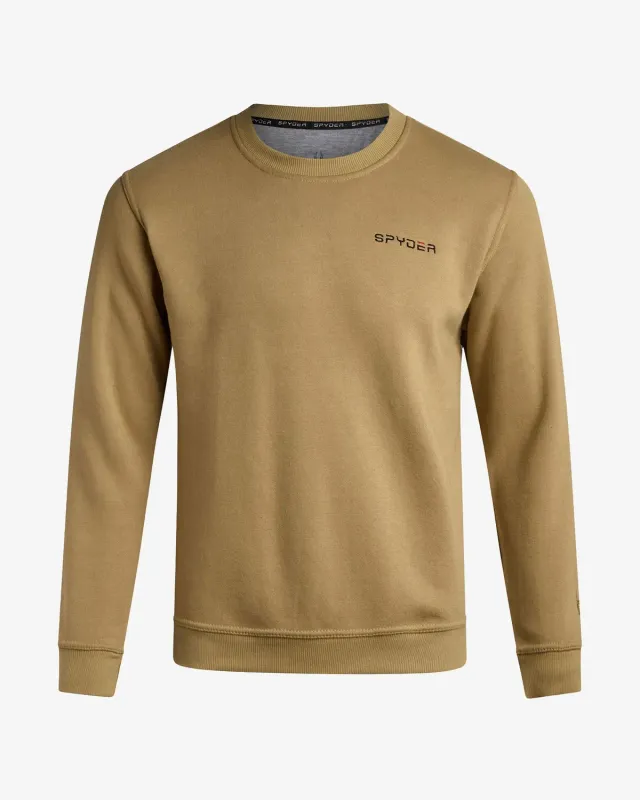 Spyder Fleece genser herre sand bomull