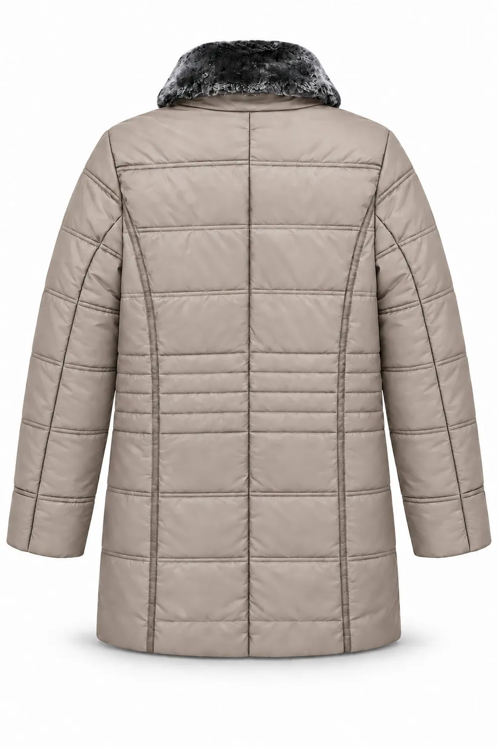 Danwear Mille vinterjakke dame taube quiltet